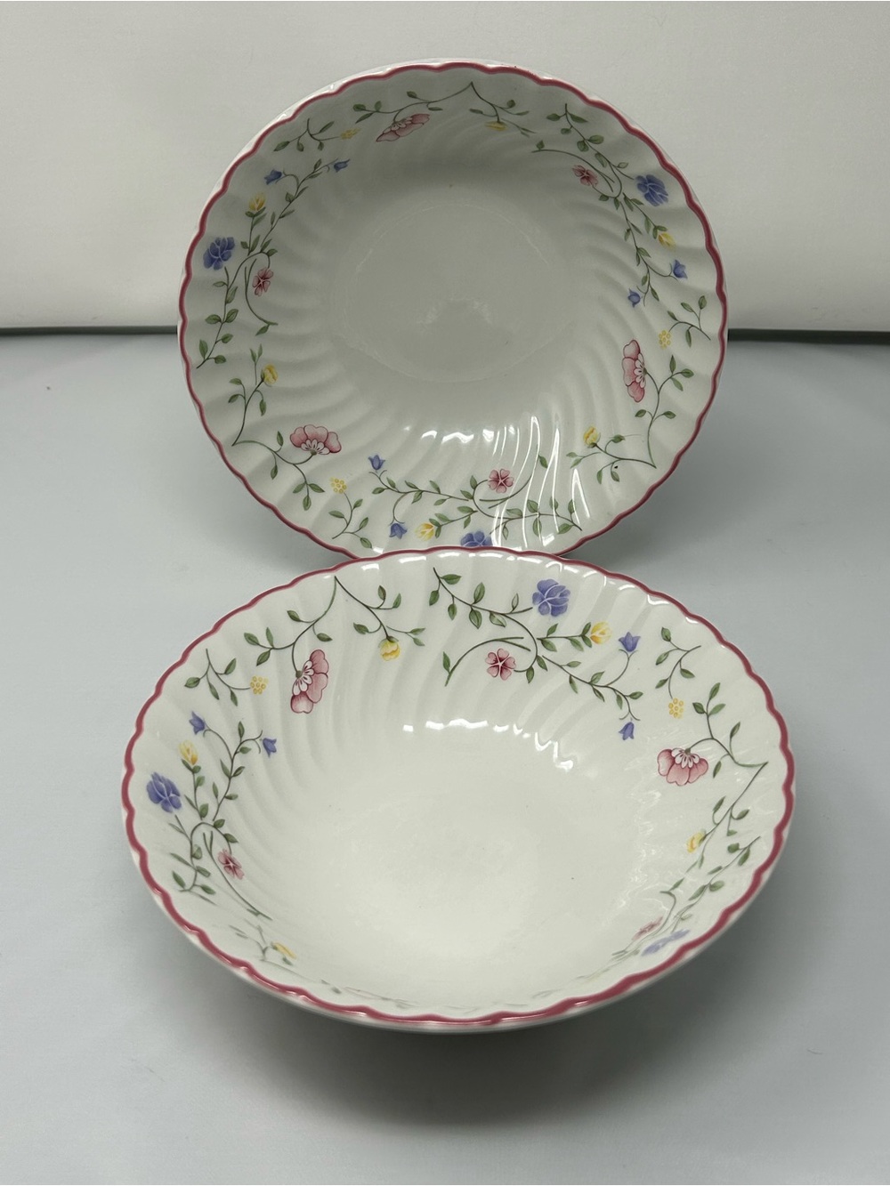 Johnson Brothers Summer Chintz 8.25”(Set of 2) Vegetable Serving Bowls